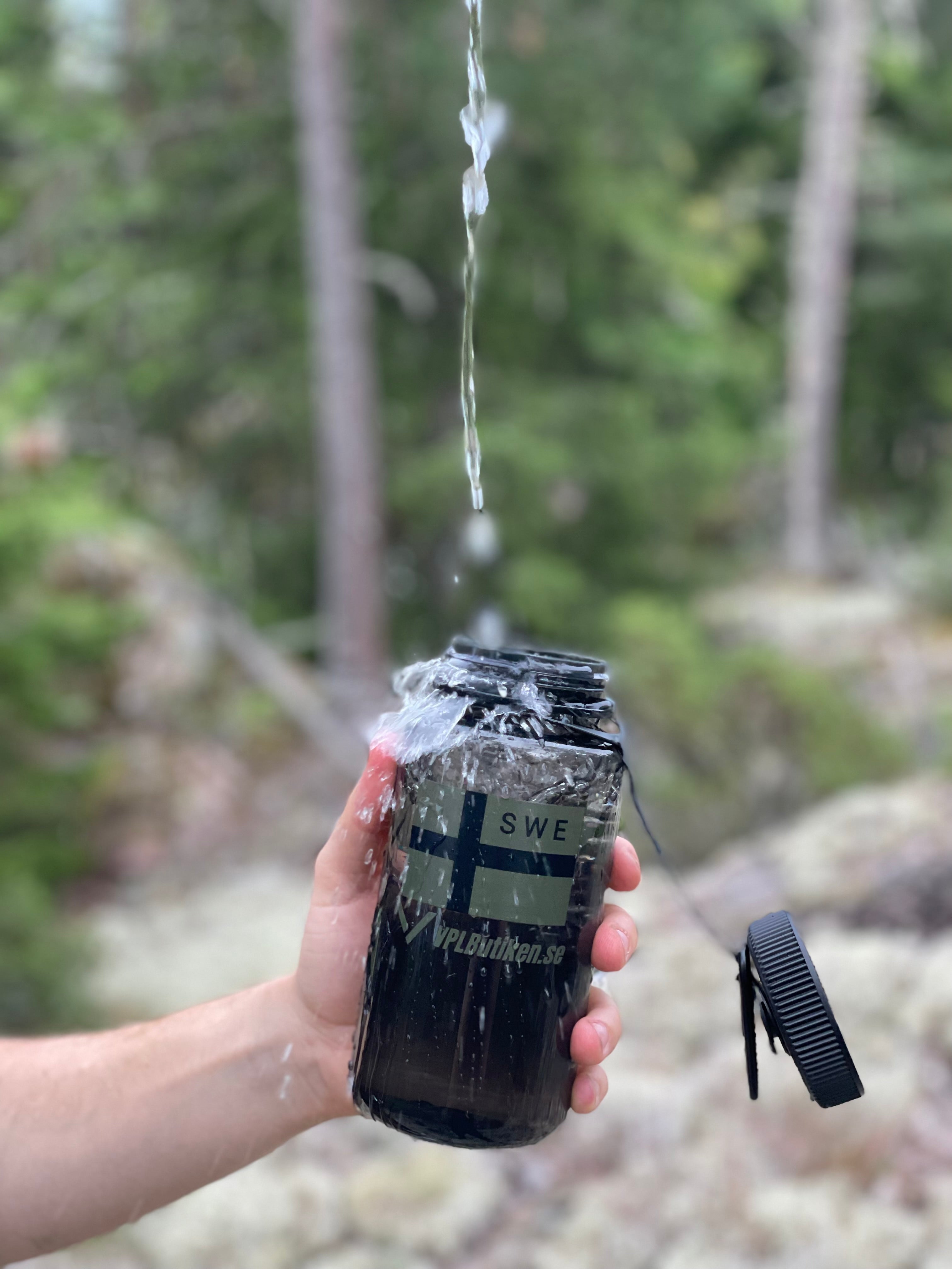 ”Taktisk Vattenflaska- 600ML”